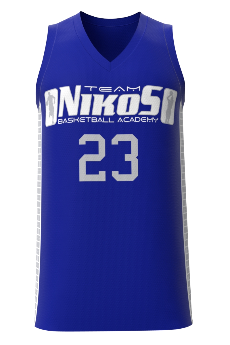 Blue Basketball Uniform