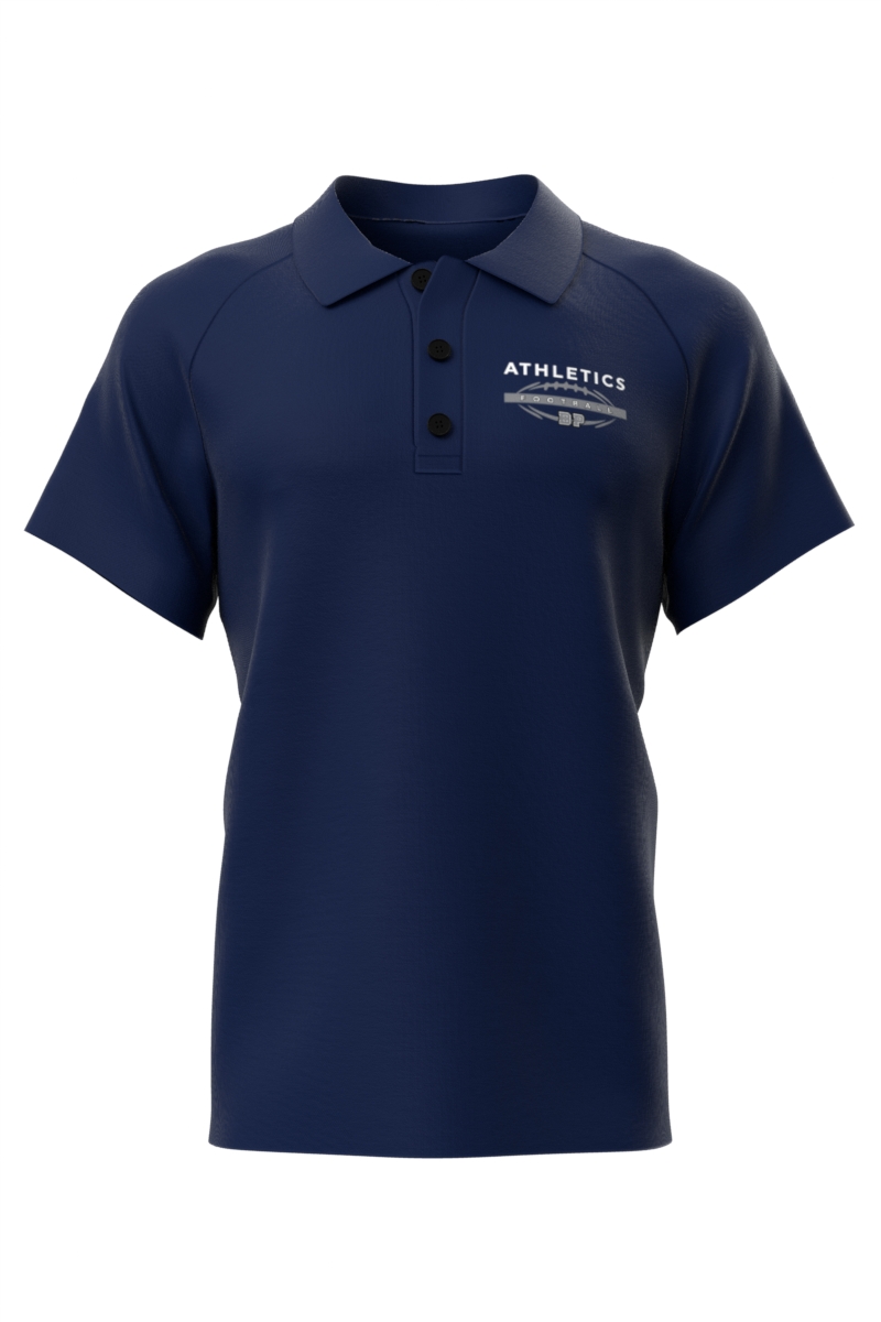 Polo Shirt Solid Blue