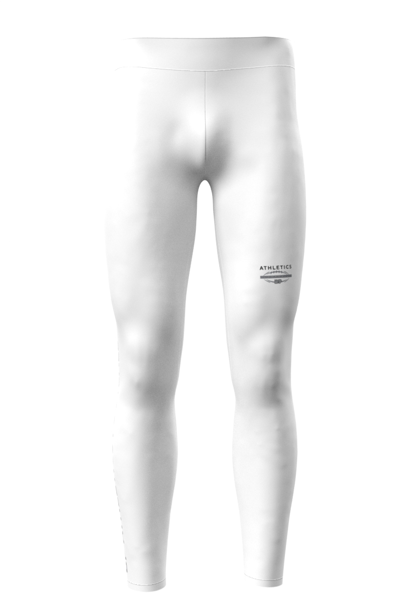 Compression Thighs Solid White