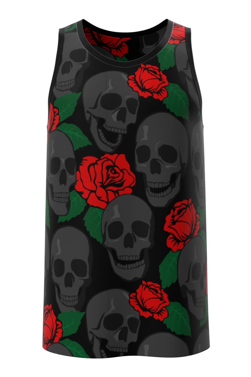 Skulls and Roses Tank