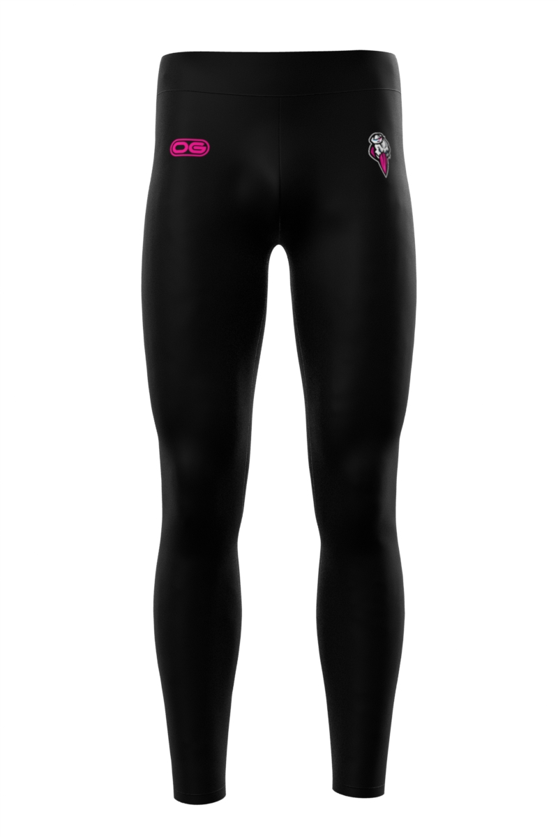 Fully Sublimated. Black Tights