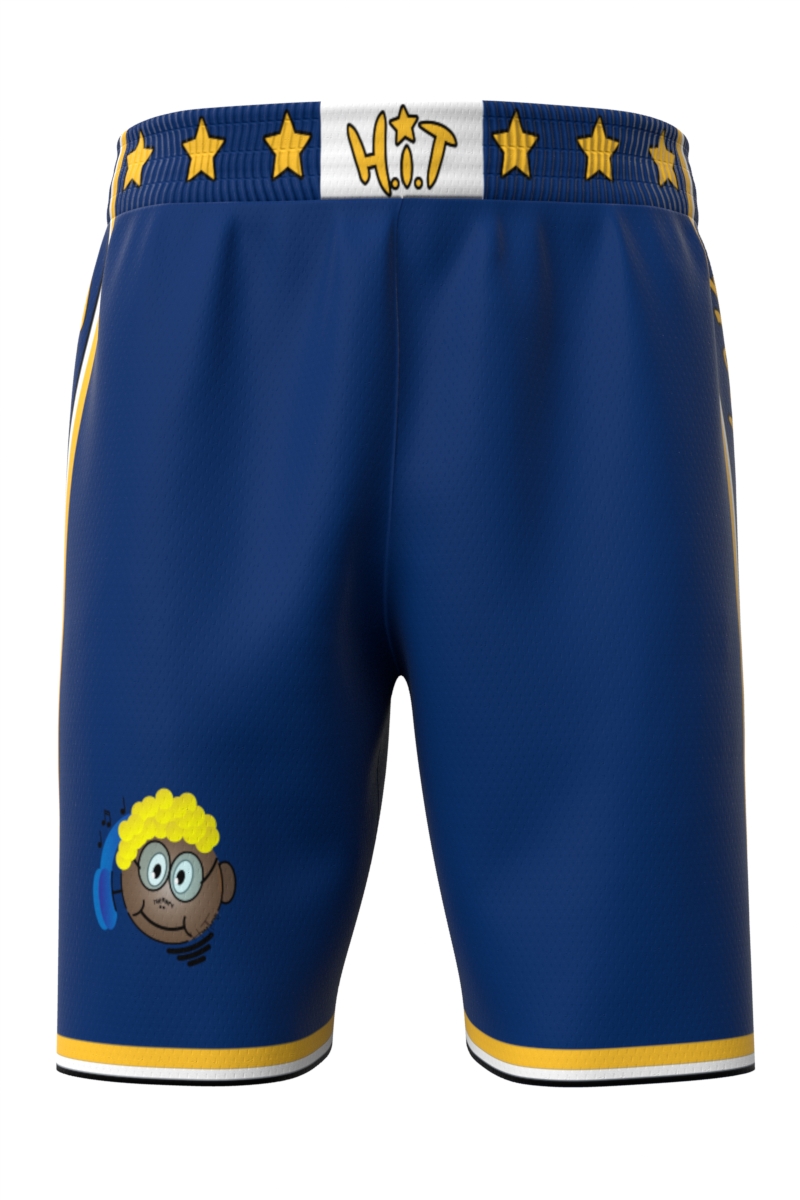 Blue Hoop Therapy Shorts