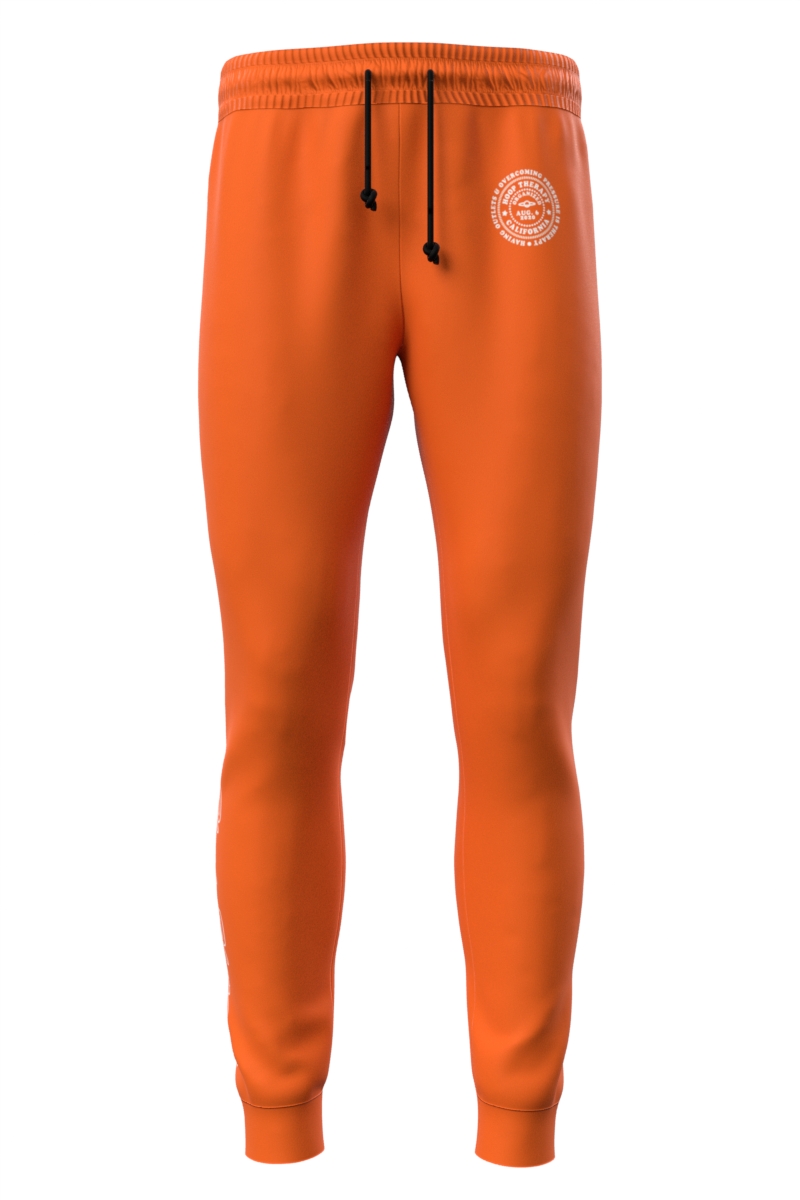 Orange Sweat Pants
