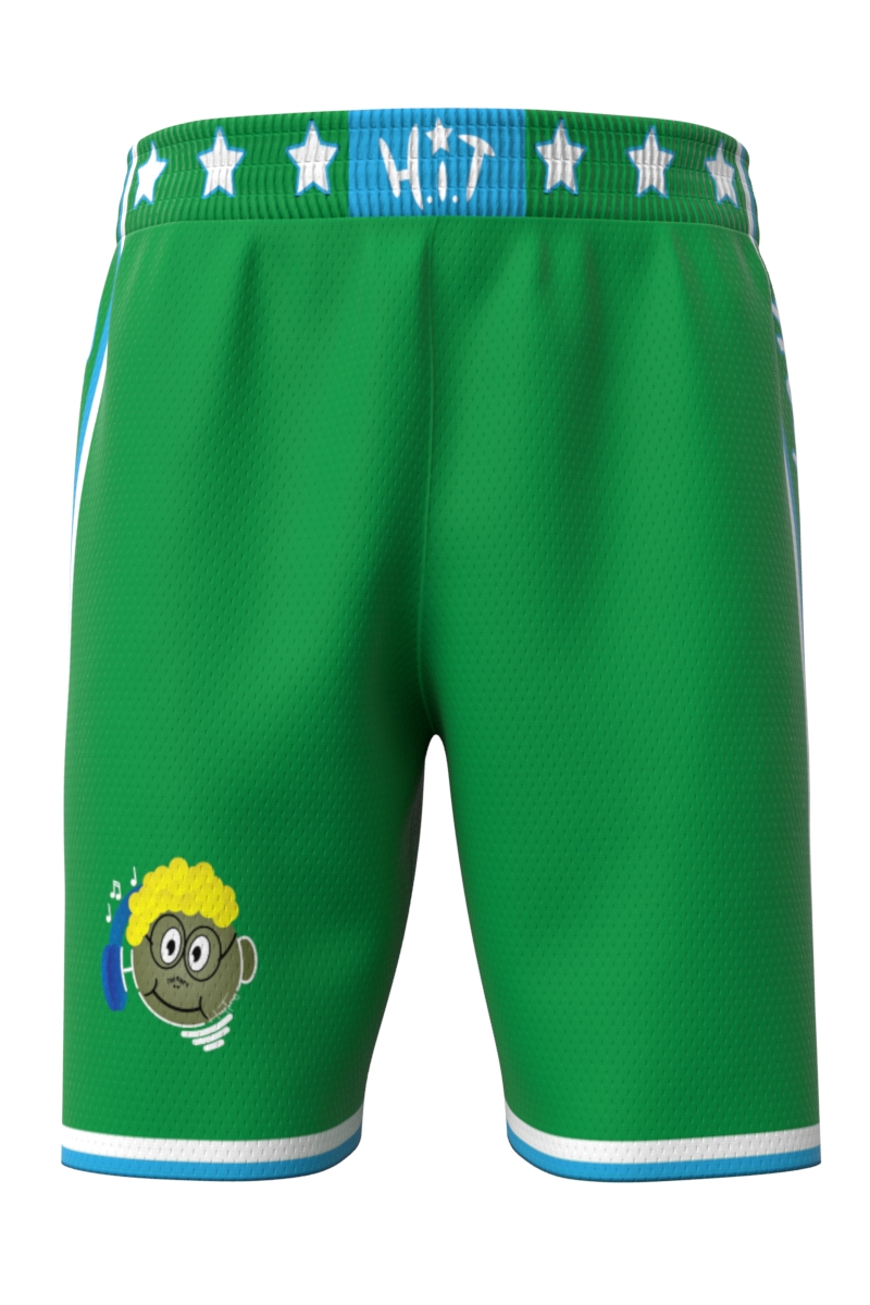 Green Hoop Therapy Shorts