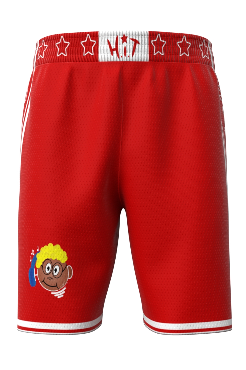 Red Hoop Therapy Shorts