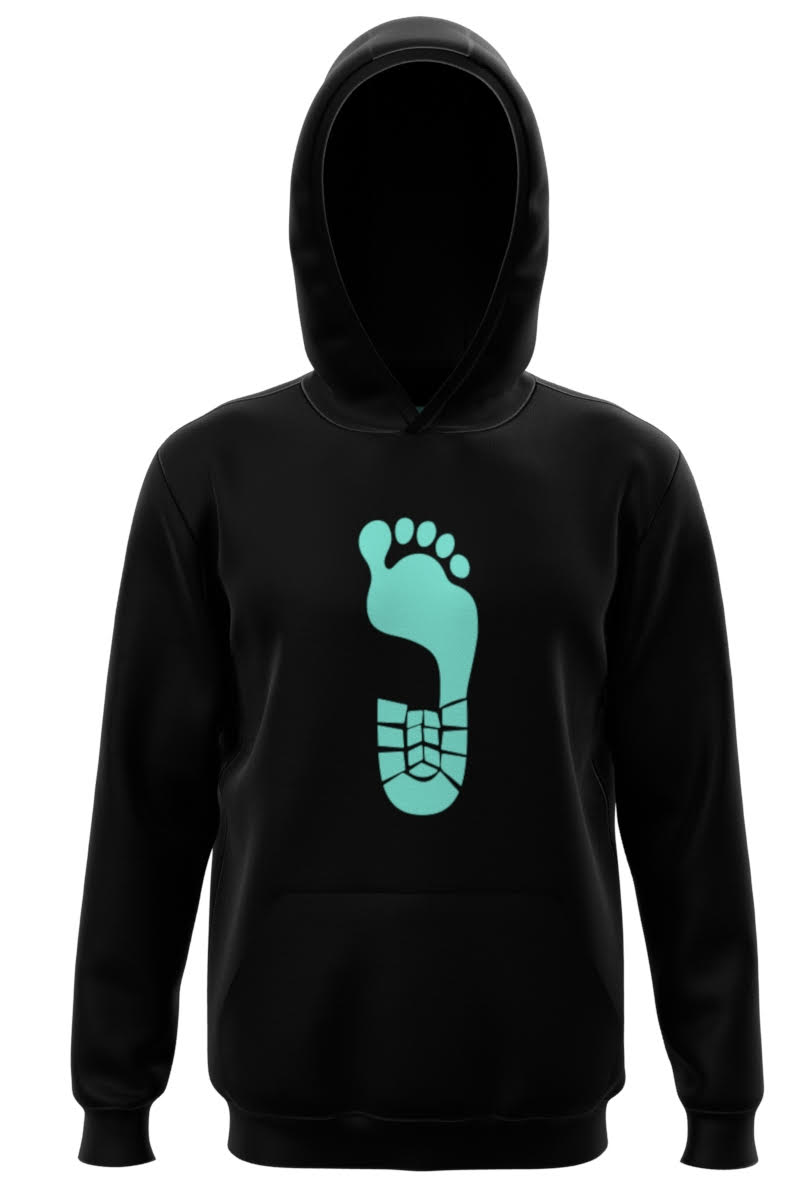 Footprint Pullover Hoodie 