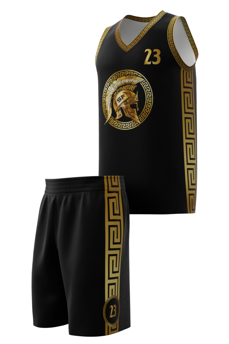 Black Spartans Jersey