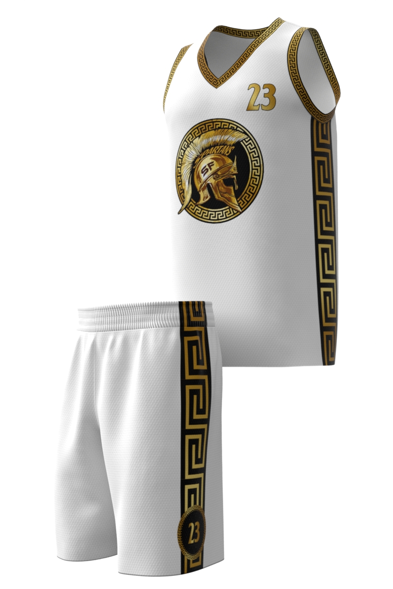 White Spartans Jersey 2