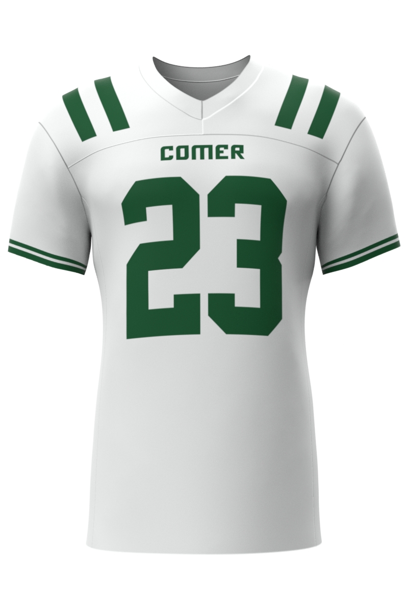 White Comer Football Jersey