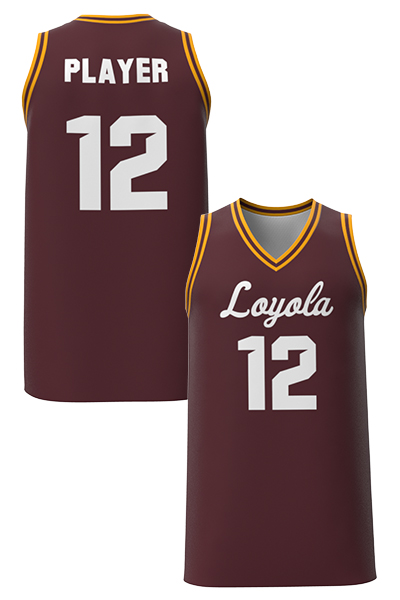 Loyola Pick-A-Player NIL Maroon Jersey (Men's)