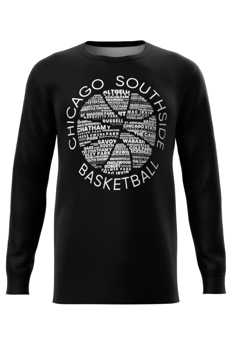 Black SouthSide Tshirt Long Sleeve