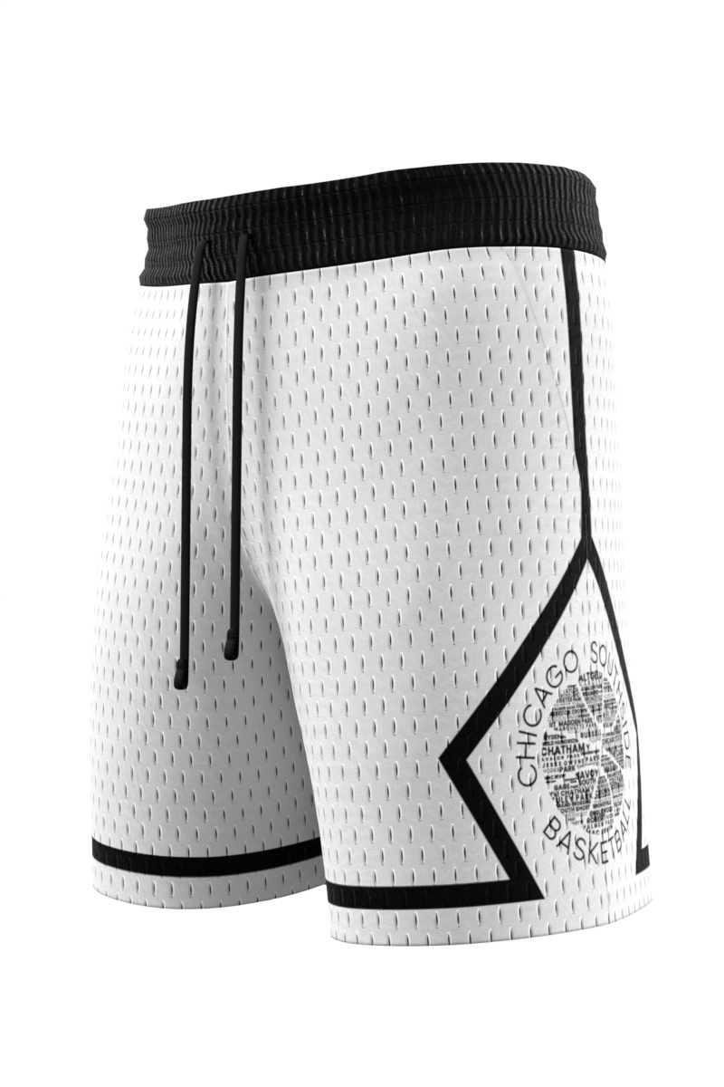 White SouthSide Shorts