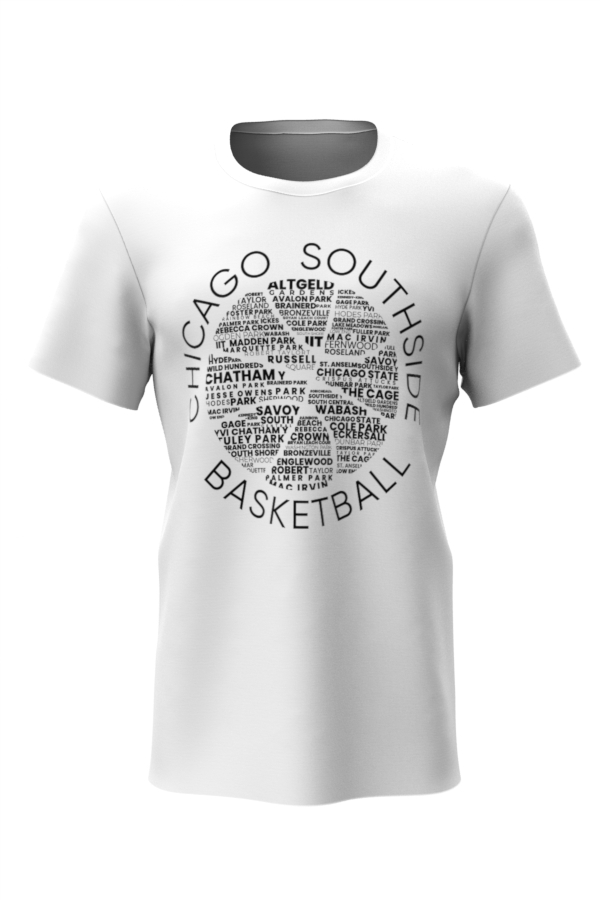 White SouthSide dri fit Tshirt