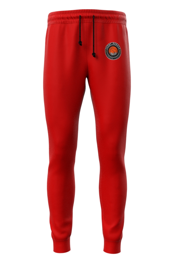 Red PRO-AM Jogger Pants