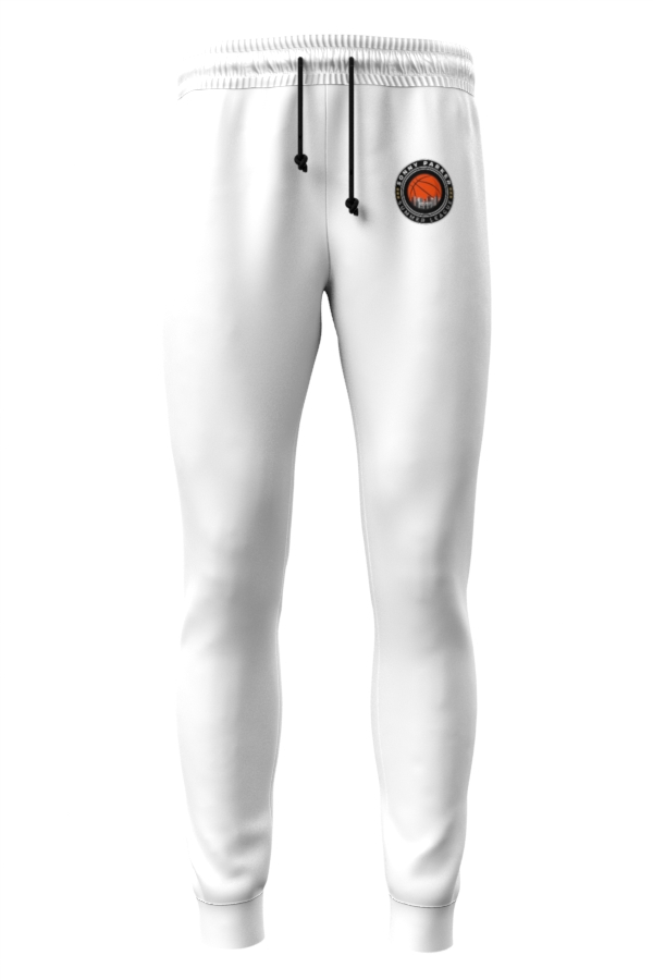 White PRO-AM Jogger Pants