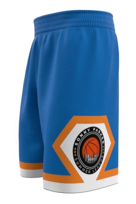 Blue PRO-AM Shorts (Pocket)