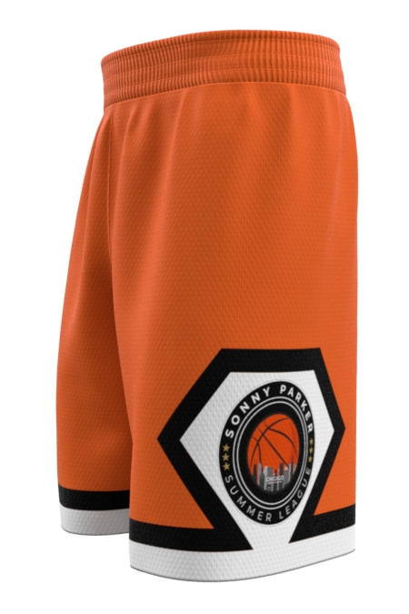 Orange PRO-AM Shorts (Pocket)