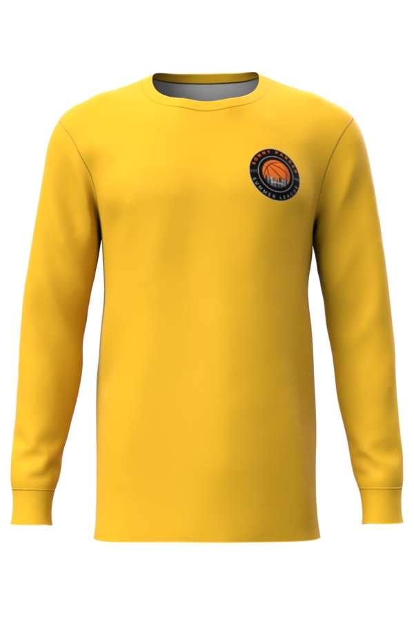 Yellow Summer League Tshirt Long Sleeve