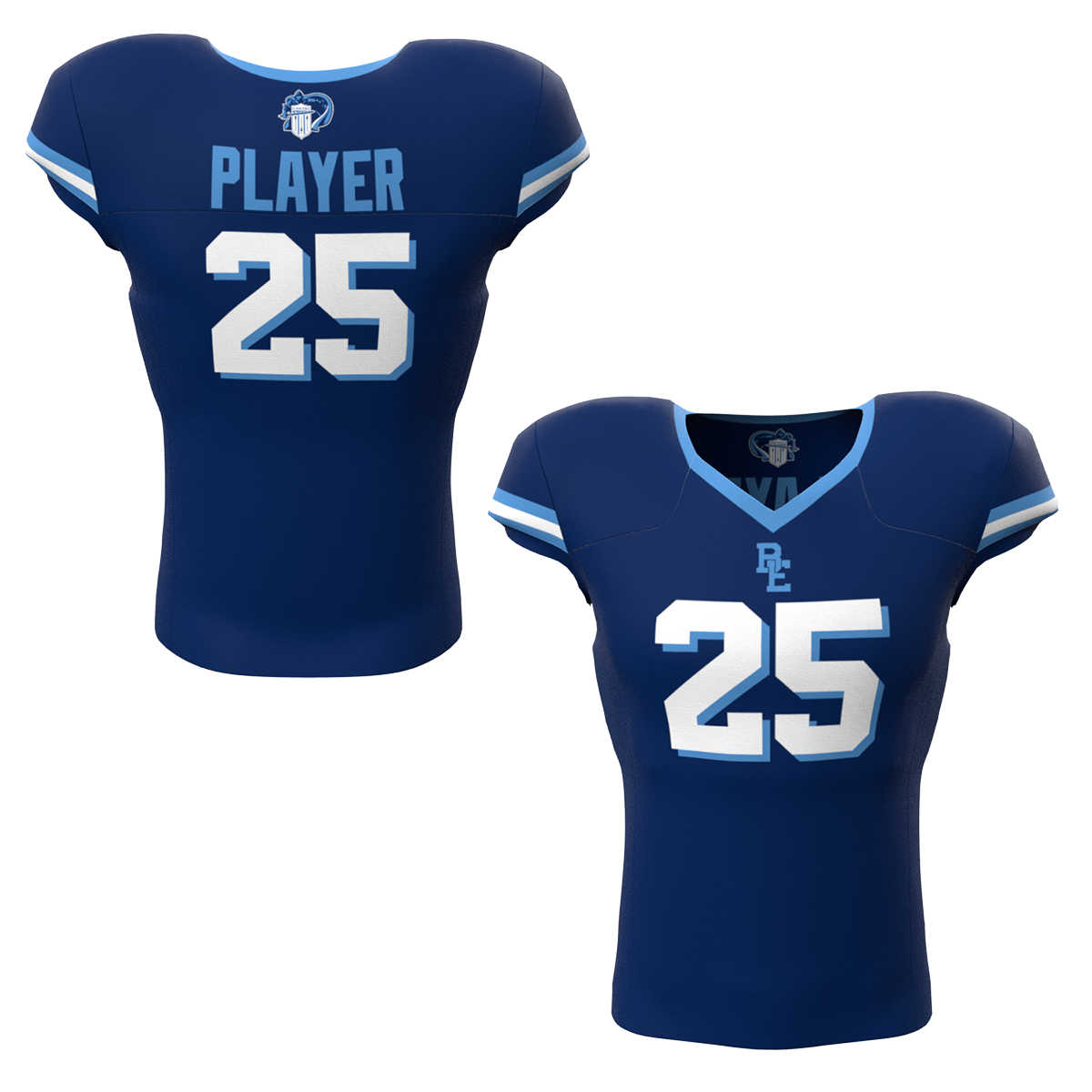 Football Replica Fan Jersey With Personalization