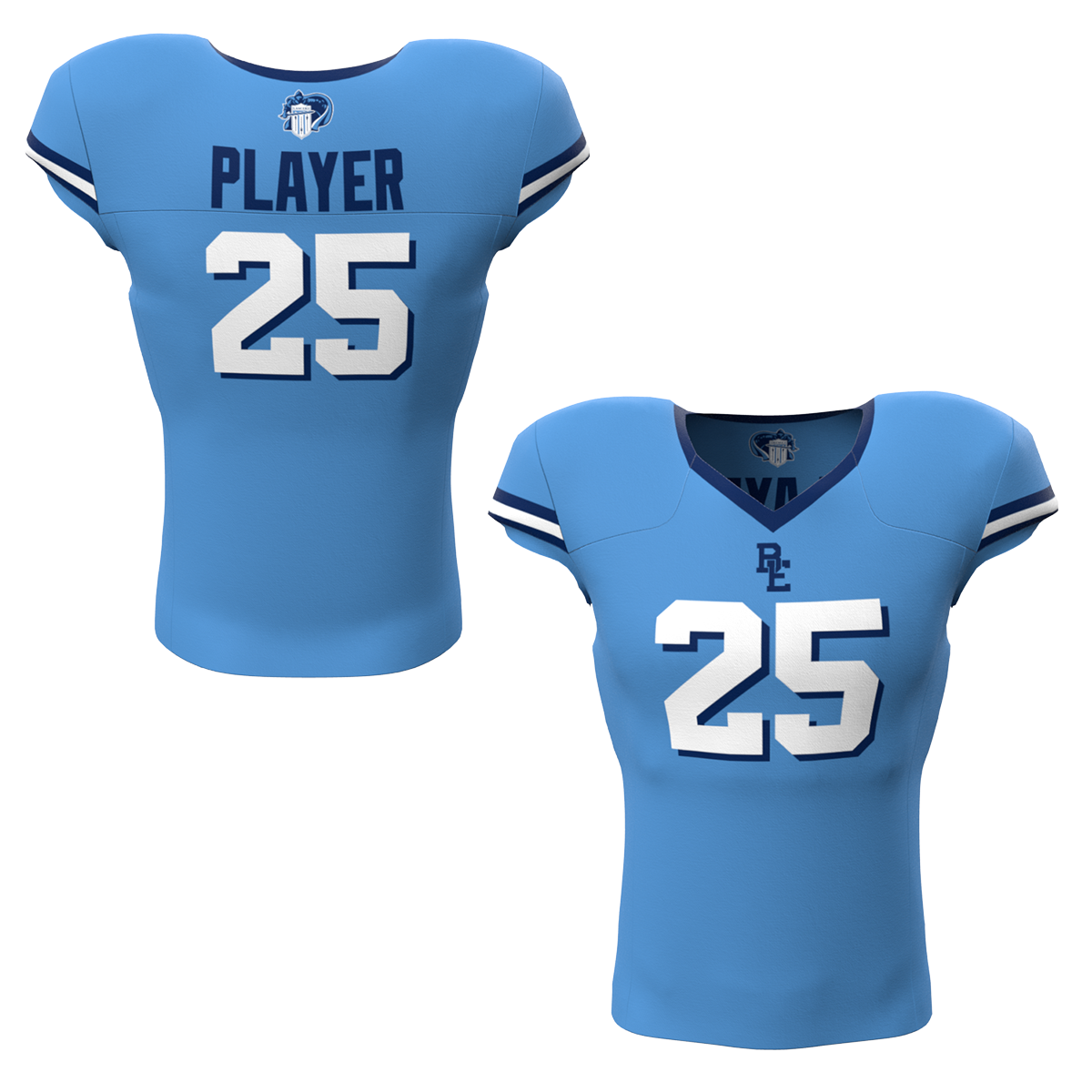 Football Replica Fan Jersey With Personalization