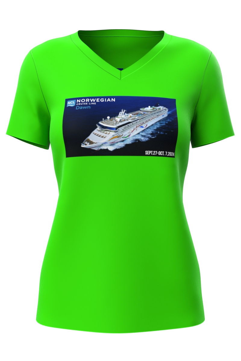 Apple Green Womens Tshirt