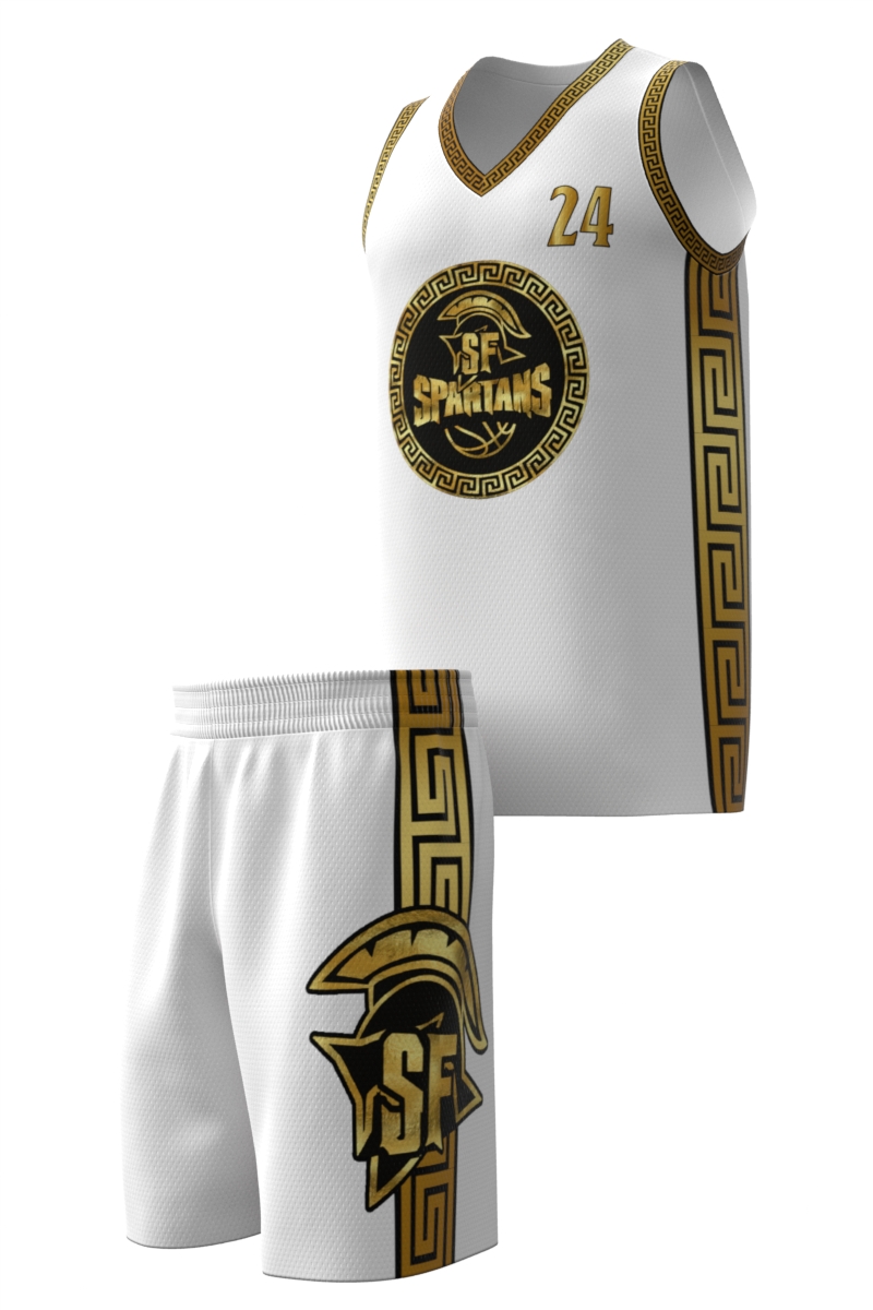 2024 White Spartans Jersey