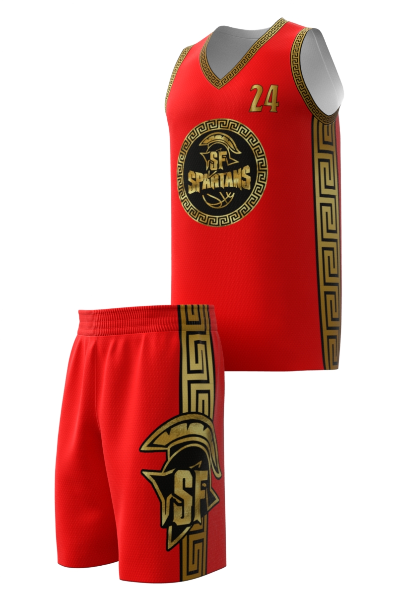 2024 Red Spartans Jersey