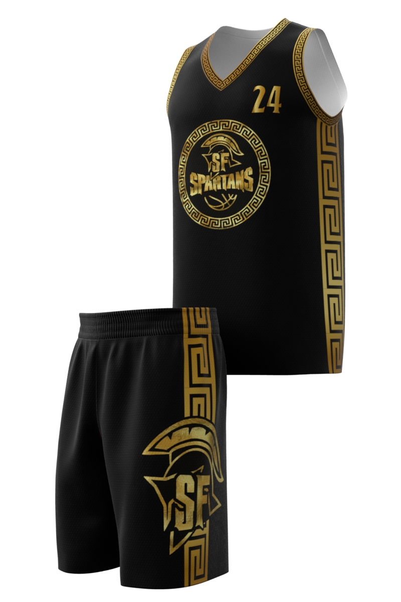 2024 Black Spartans Jersey