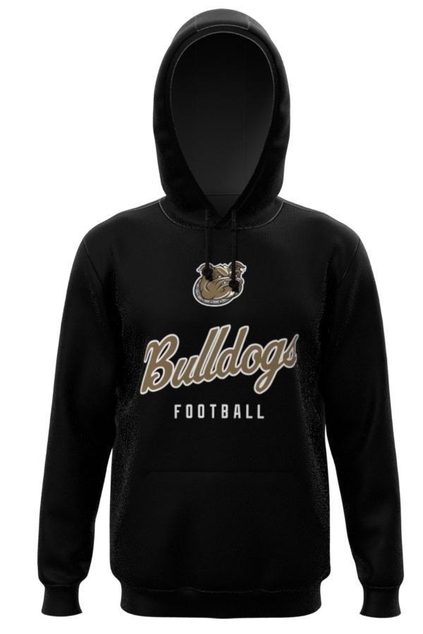 Bryant Bulldogs Football Pick-A-Player Script Hoodie (Black)