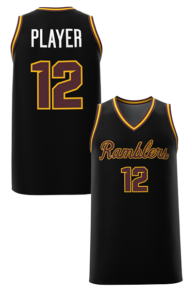 Loyola Pick-A-Player NIL Black Jersey (Men's)