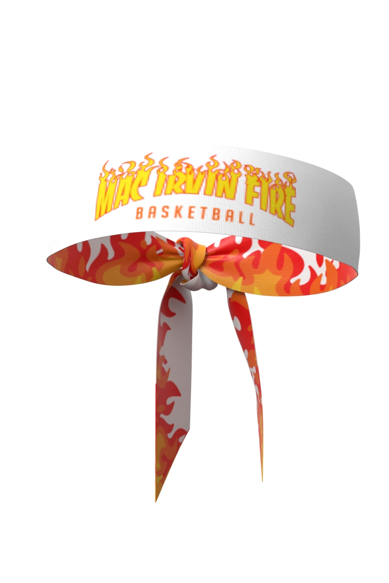 Fire logo 2019 White Headband