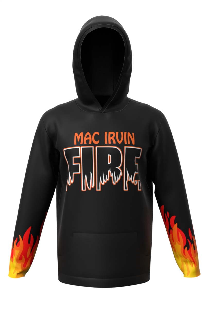 OG Fire logo hoodie