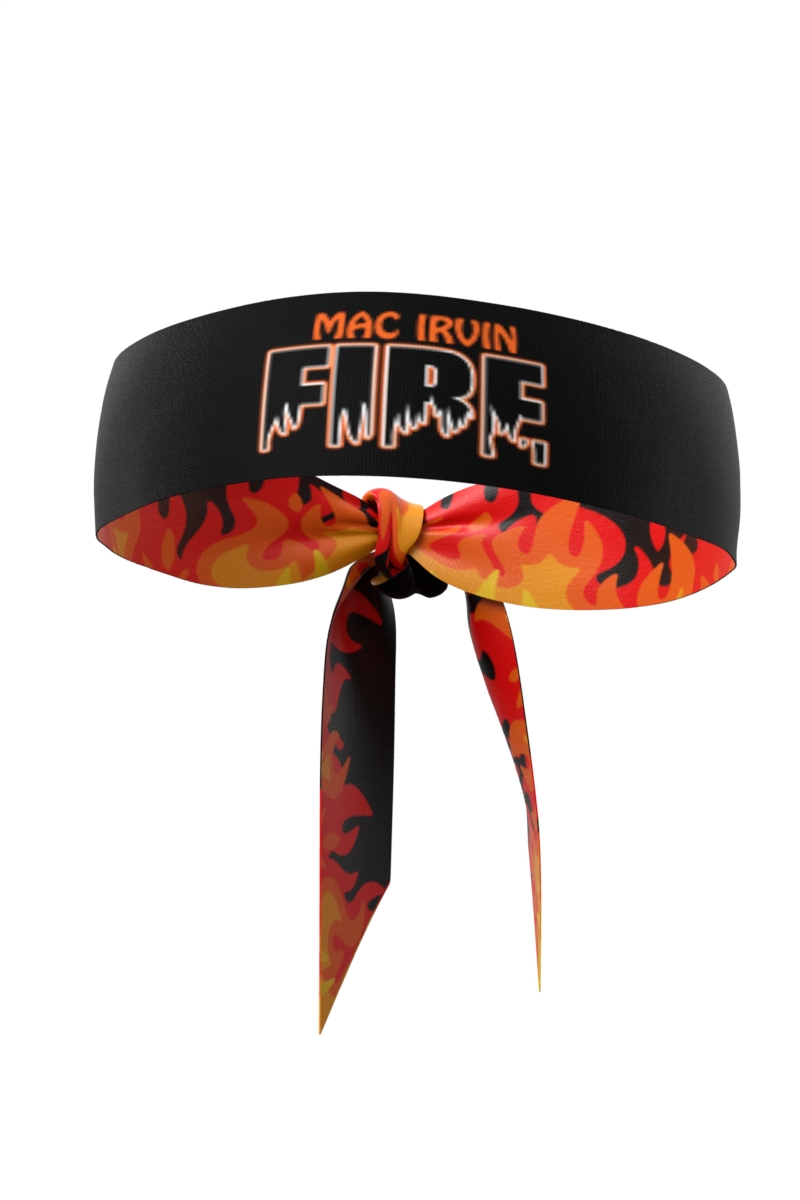 OG Fire logo Black Headband 